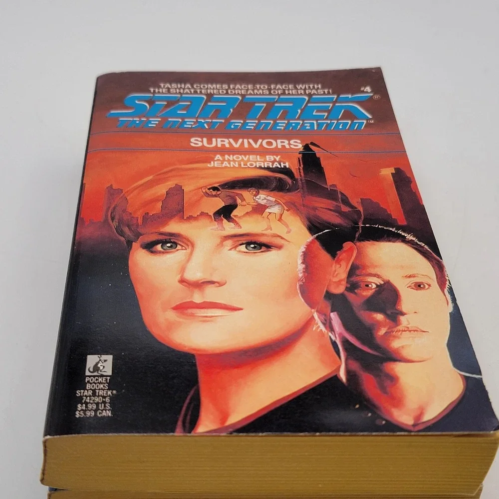 Lorrah & Sharee Star Trek The Next Generation Paperback Set #4 #11 Good
